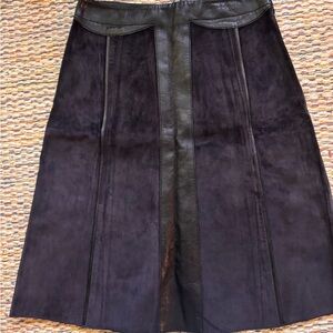 Derek Lam Black A-Line Skirt